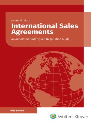 cover image of International Sales Agreements